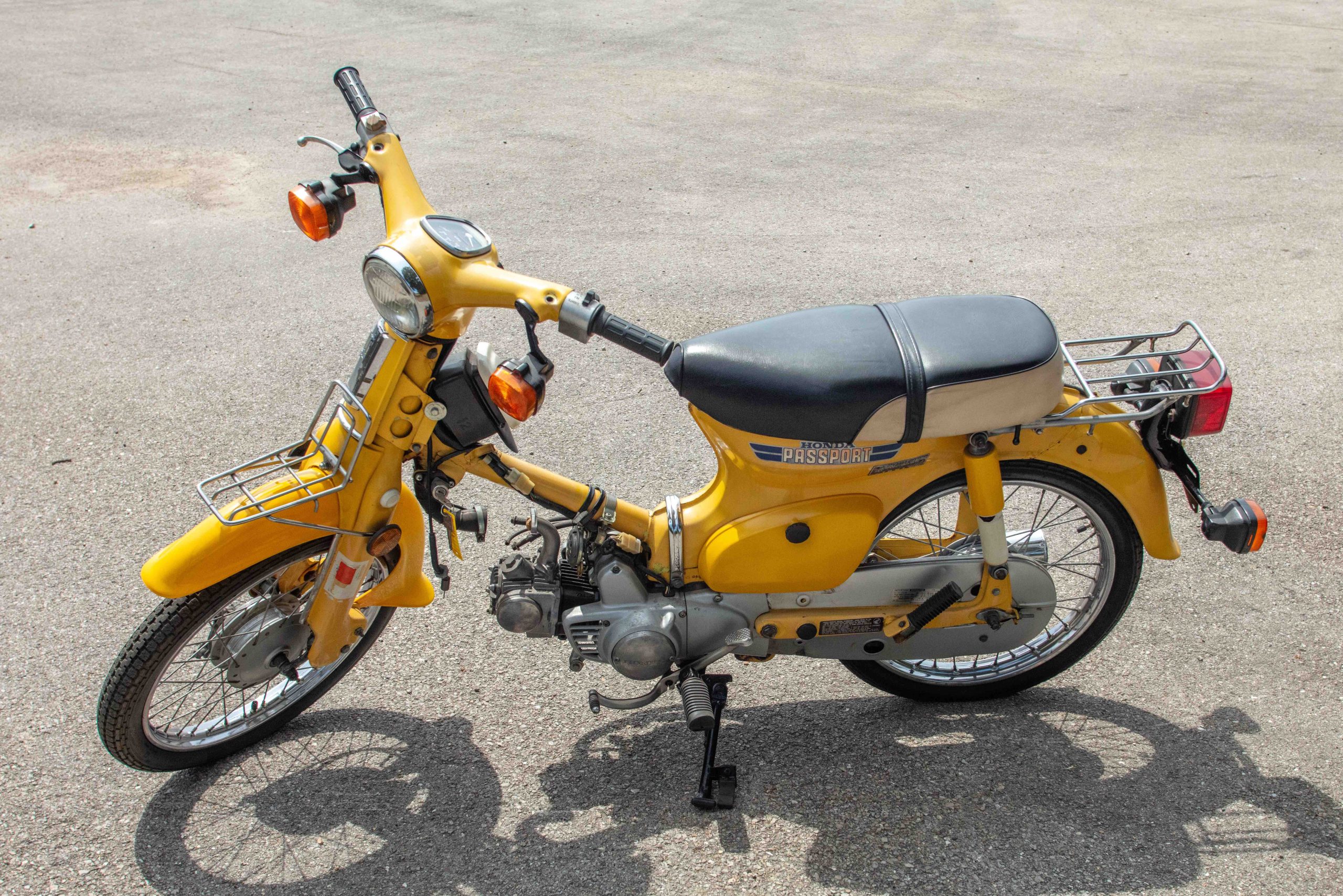 1981 Honda C70 Passport Motorcycle - The Vault MS